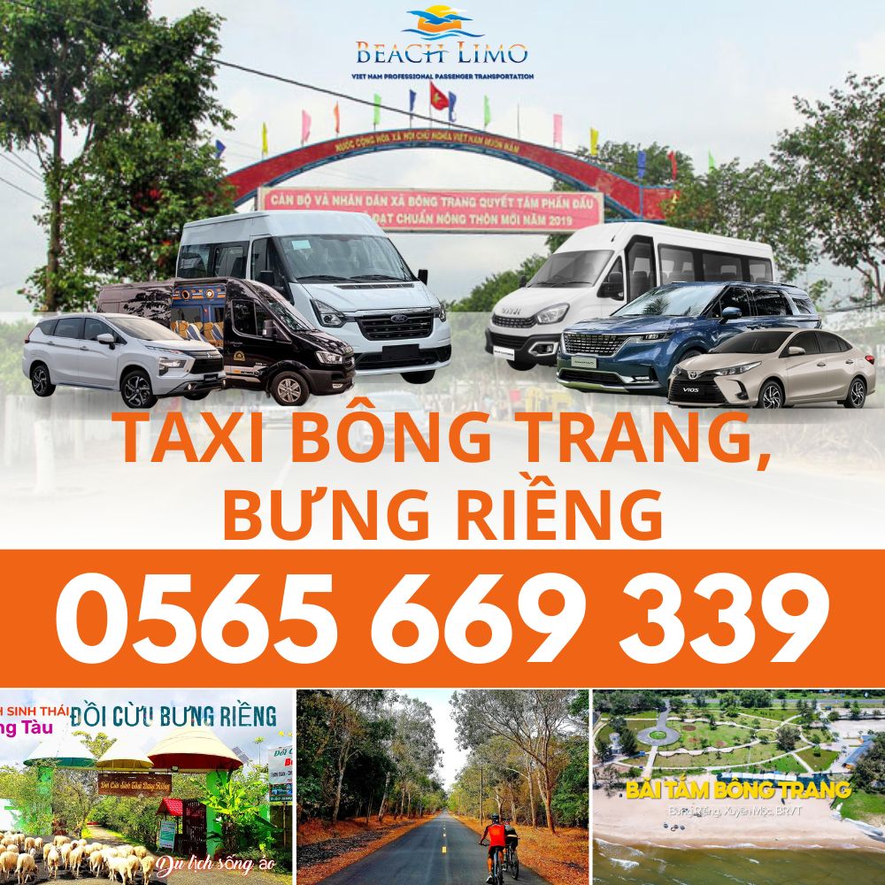Taxi Bông Trang, Bưng Riềng – Dịch Vụ Uy Tín, Gọi Ngay 0565.669.339