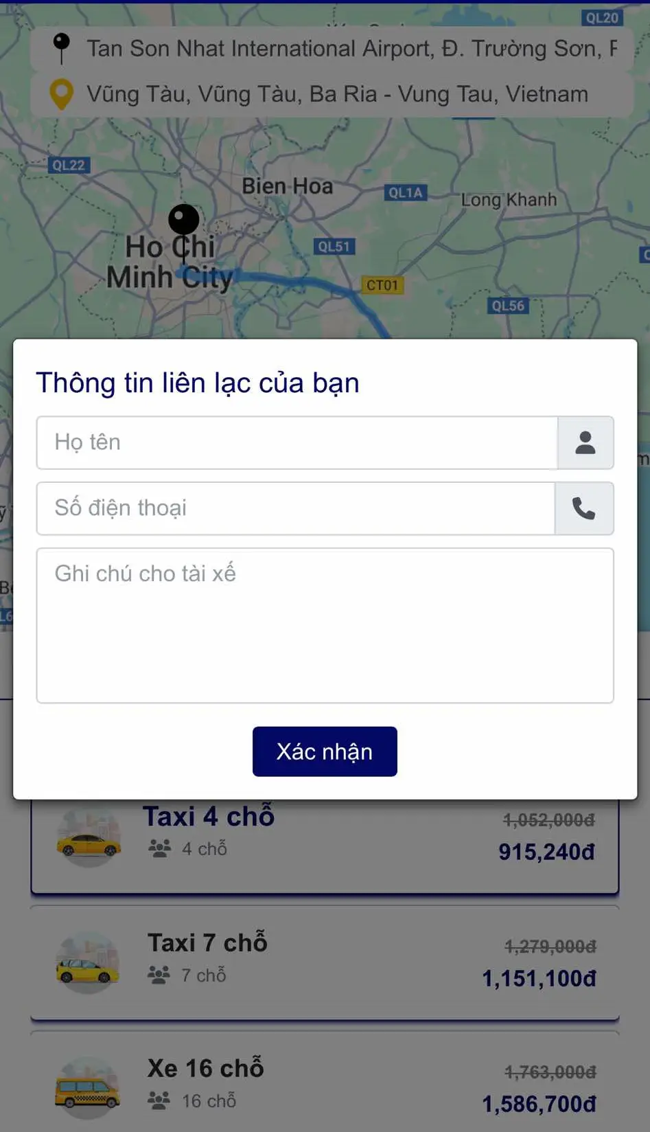 Hướng dẫn đặt xe trực tuyến cùng Private Taxi Hồ Tràm – Nhanh chóng, tiện lợi Hướng dẫn đặt xe trực tuyến cùng Private Taxi Hồ Tràm – Nhanh chóng, tiện lợi